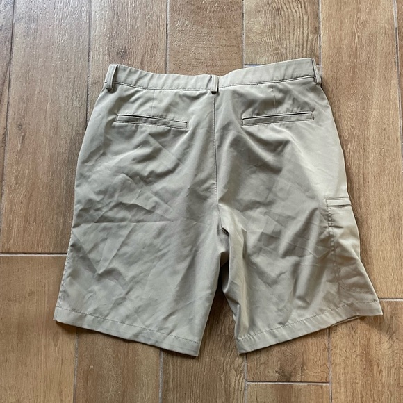 Perry Ellis Tan Polyester Lightweight Casual Golf Shorts Men's 34 - Picture 4 of 7